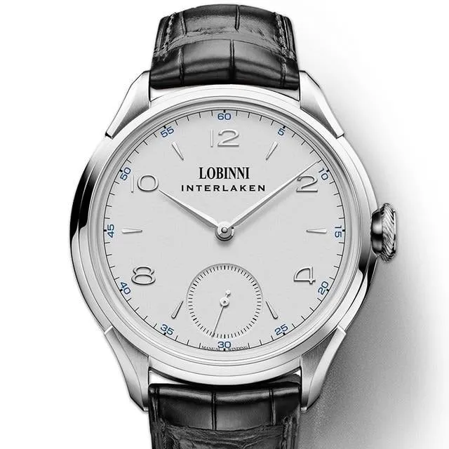 Mechanical Hand Wind Movement men Luxury Waterproof Watch