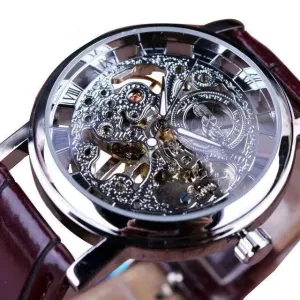 Mechanical Watches Men's: Elegant Timepiece with 4cm Surface Width