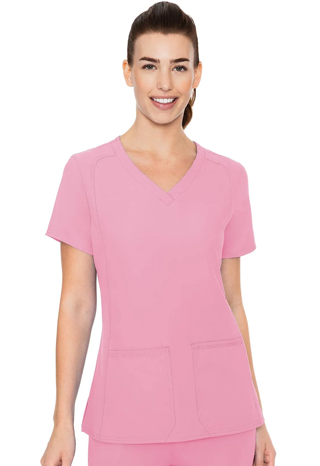 Med Couture Insight Side Pocket Top