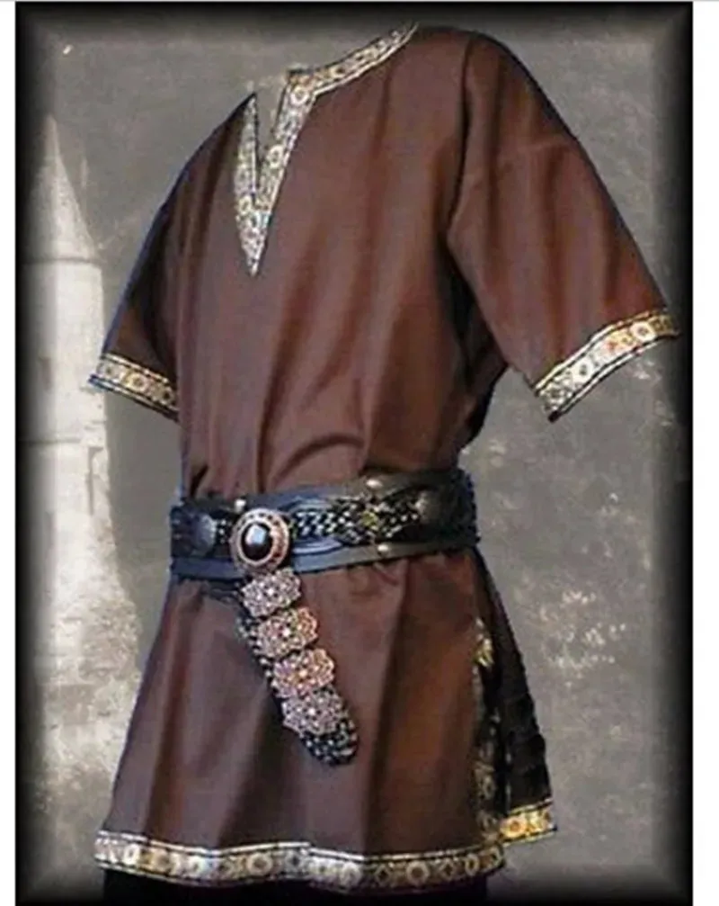 Medieval Renaissance Nobleman Tunic – Viking-Inspired Historical Costume