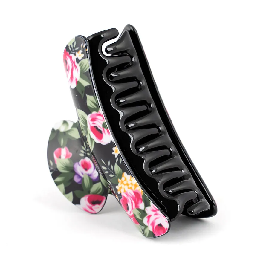 Medium Floral Hair Claw