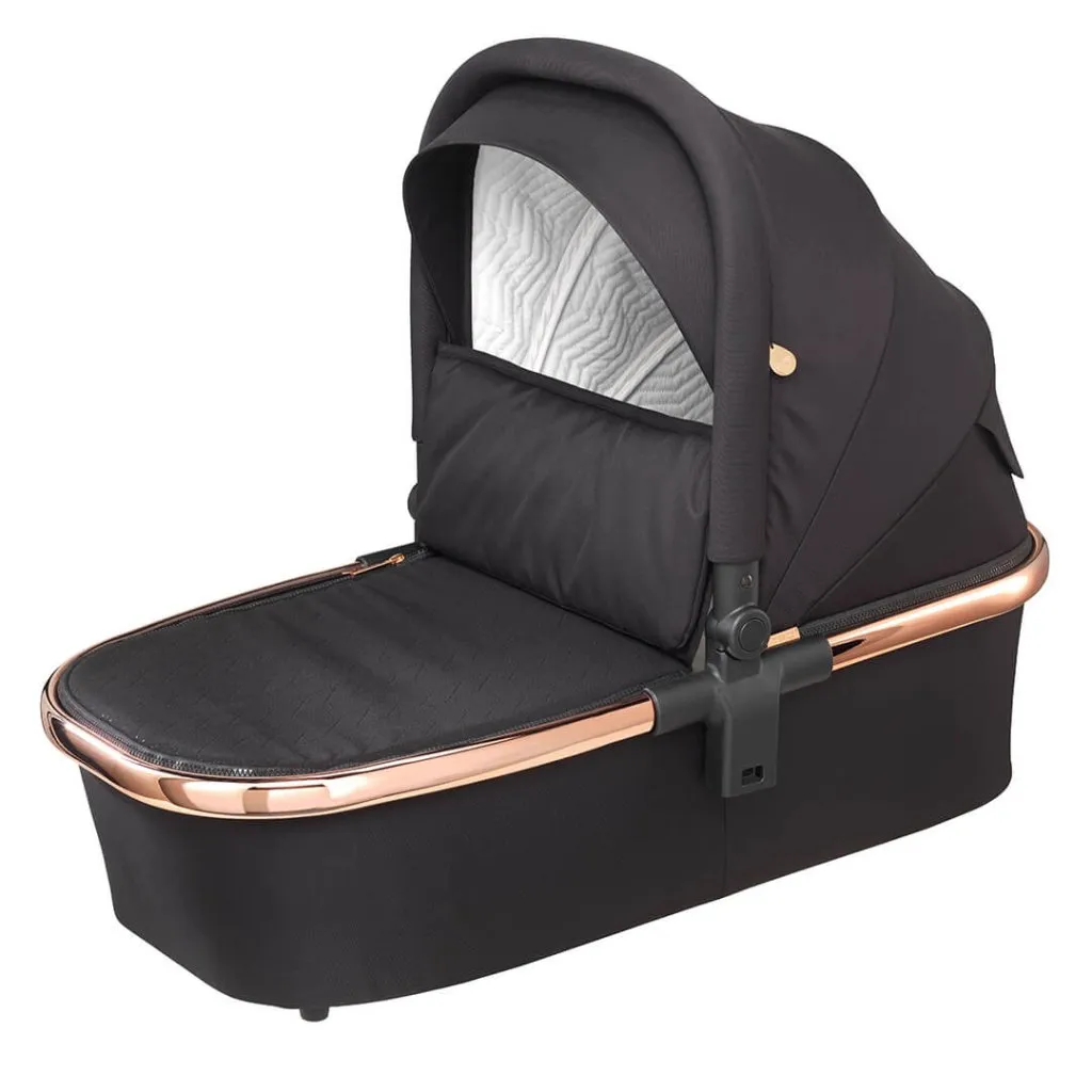 MEE-GO Pure Pushchair with Carrycot & Accessories - Dusty Rose