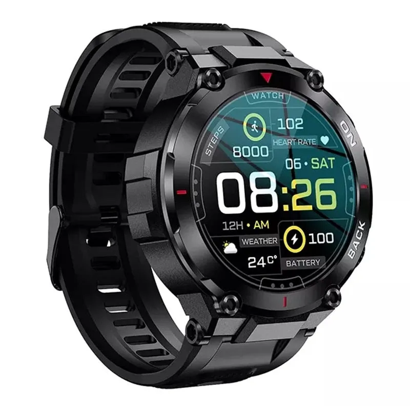 Men Smart Watch  GPS Outdoor Sport Fitness Tracker Bracelet Long Standby Smartwatch
