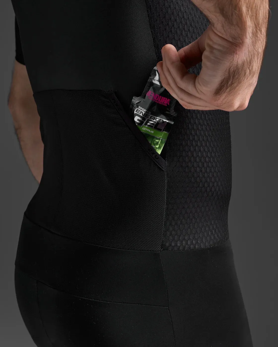 Men's 2XU Aero Hex Sleeved Trisuit