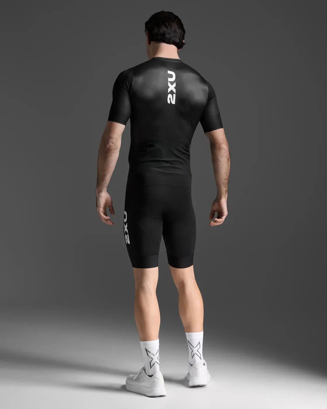Men's 2XU Aero Hex Sleeved Trisuit