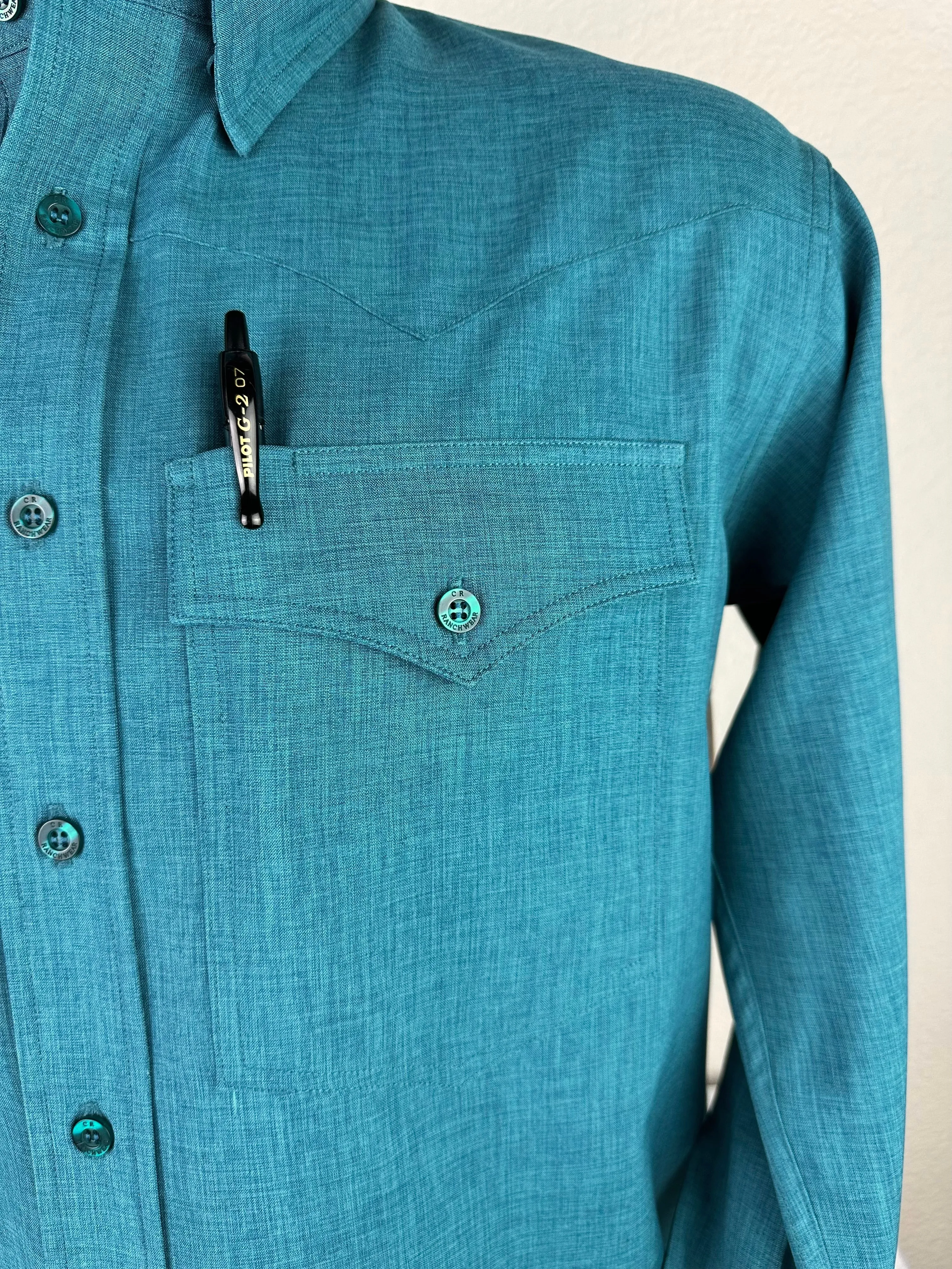 Men's CR Ranch Pro Sun Savvy Teal