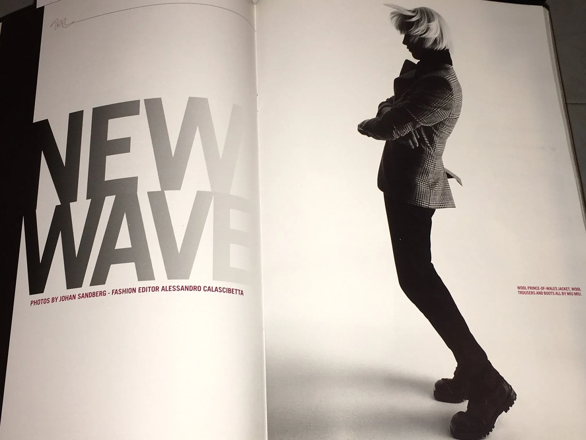 Men's Fashion Magazine 2006 DANIEL CRAIG Matthew Brookes JOHAN SANDBERG