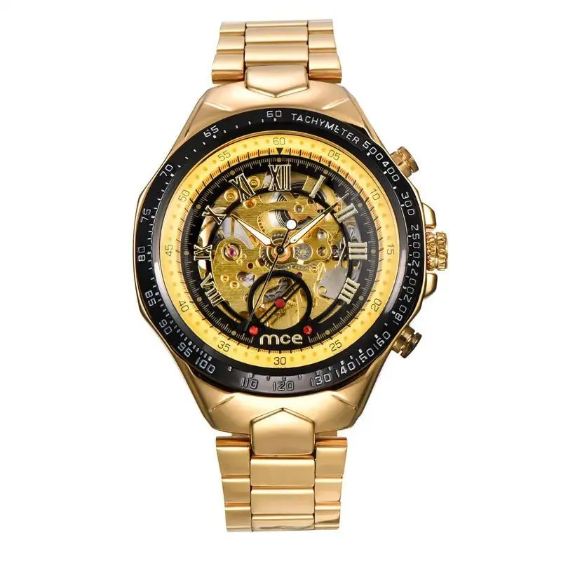 Men's Mechanical Watches: Premium MCE Movement & Explosion-Proof Technology