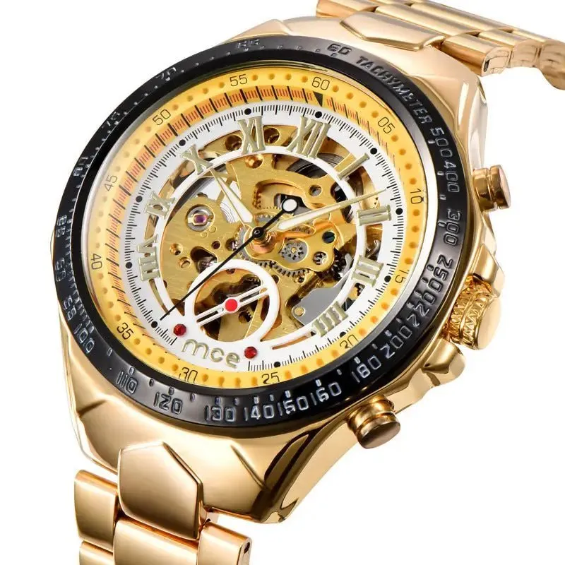 Men's Mechanical Watches: Premium MCE Movement & Explosion-Proof Technology