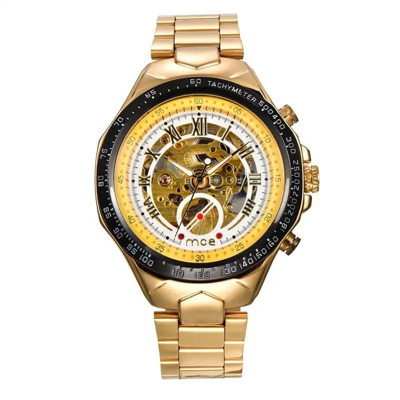 Men's Mechanical Watches: Premium MCE Movement & Explosion-Proof Technology