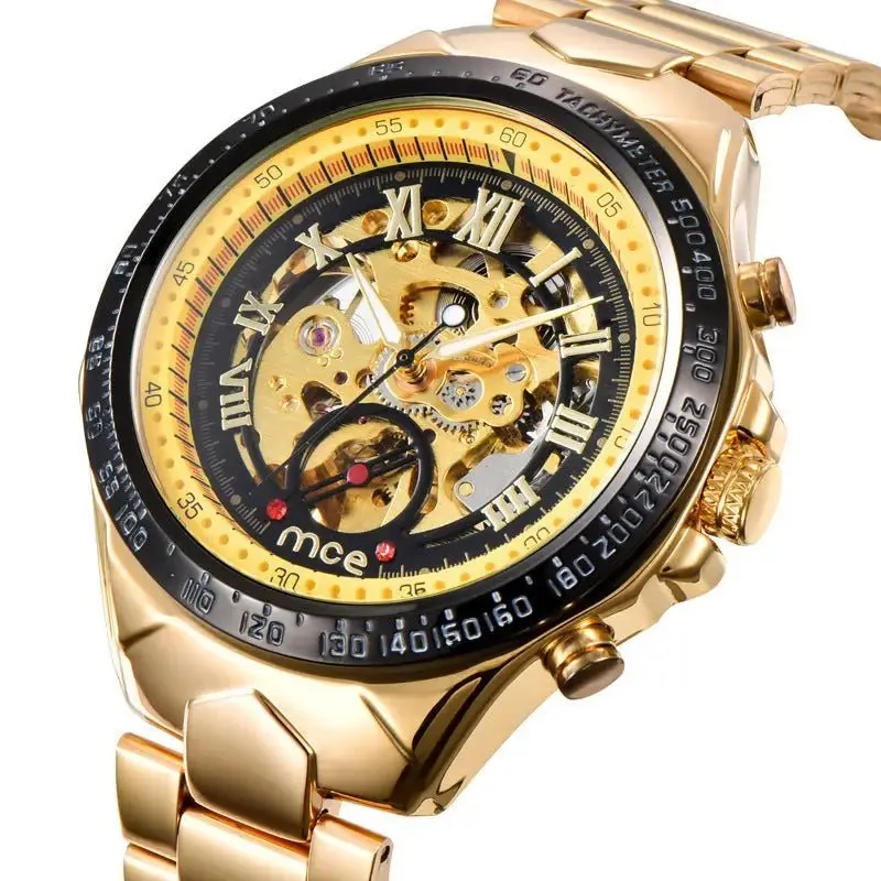 Men's Mechanical Watches: Premium MCE Movement & Explosion-Proof Technology