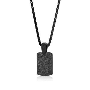 Men's Reptile Dog Tag Necklace