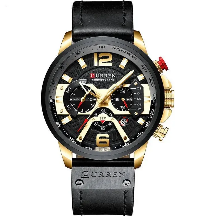 Men's Sports Watches with 5.4cm Dial & 30M Waterproof rating
