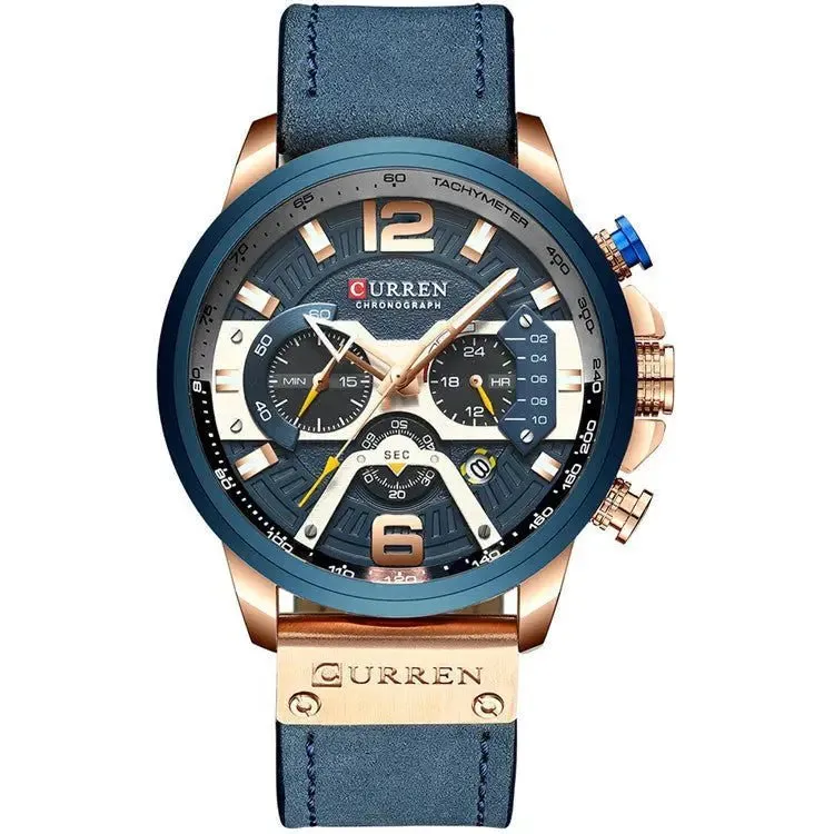 Men's Sports Watches with 5.4cm Dial & 30M Waterproof rating