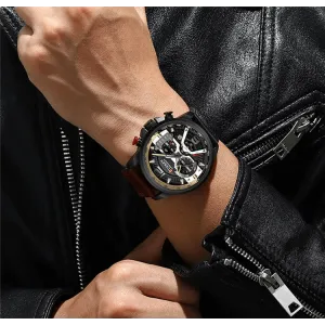 Men's Sports Watches with 5.4cm Dial & 30M Waterproof rating