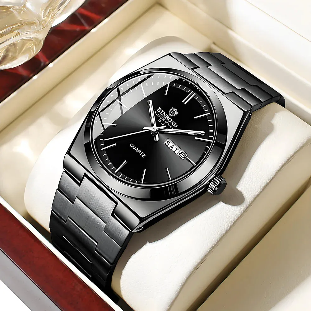 Men's Stainless Steel Quartz Watch