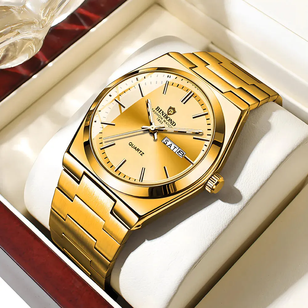 Men's Stainless Steel Quartz Watch