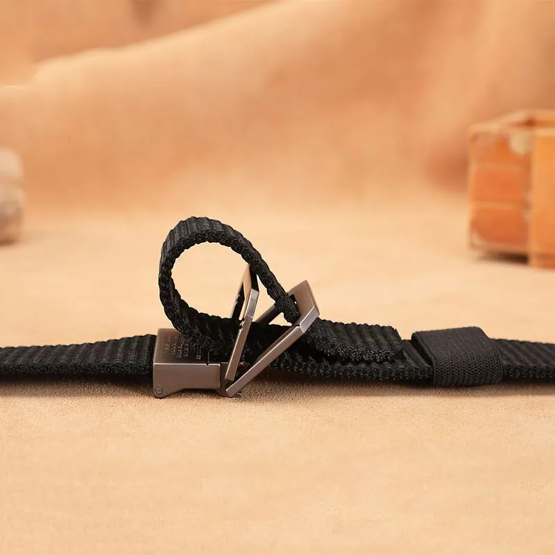 Men's Tactical Nylon Webbing Belt - HB009