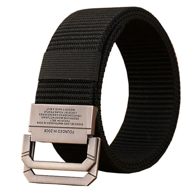 Men's Tactical Nylon Webbing Belt - HB009