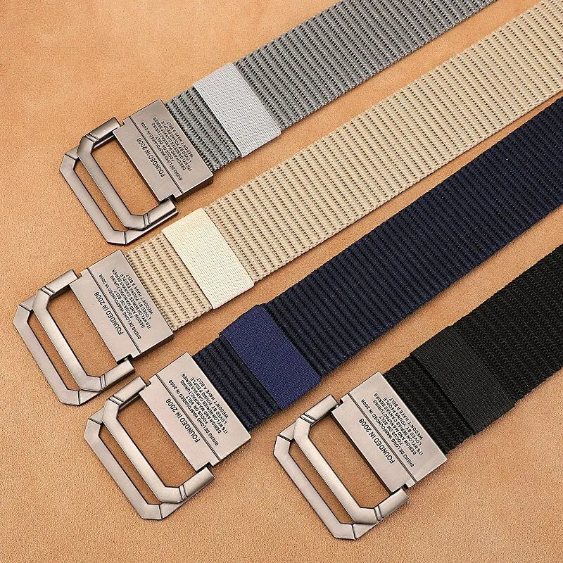 Men's Tactical Nylon Webbing Belt - HB009