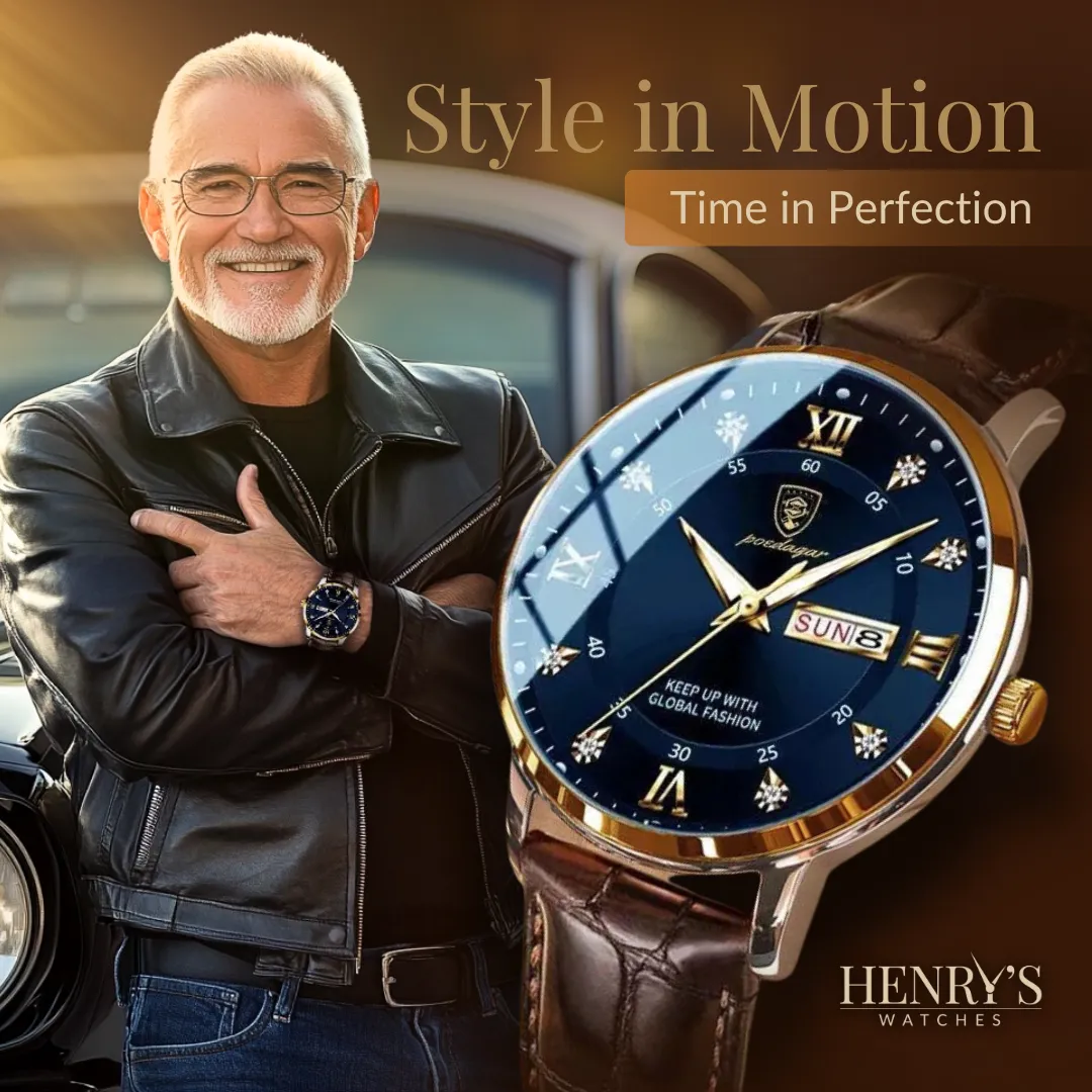 Men's Waterproof Luminous Watch