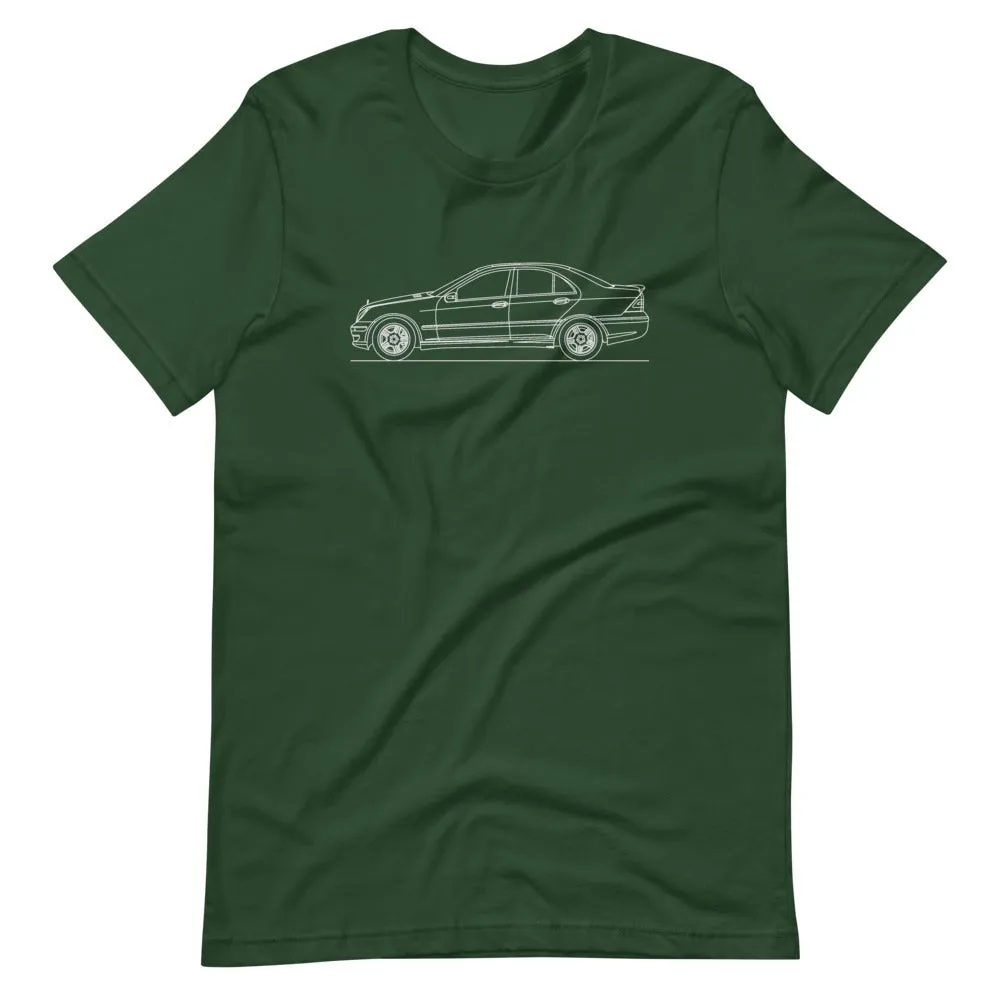 Mercedes-Benz C 32 AMG W203 silhouette T-shirt