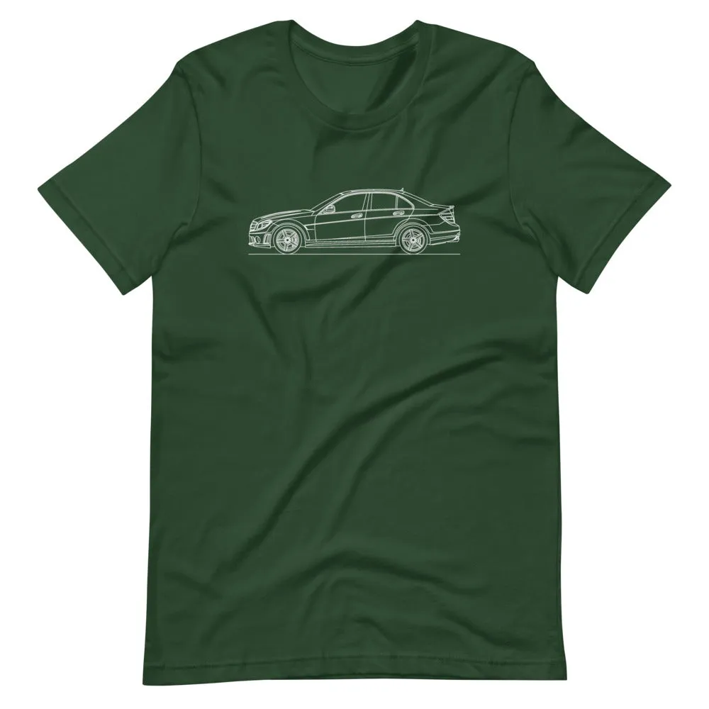 Mercedes-Benz C 63 AMG Sedan Silhouette T-shirt