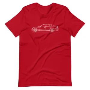 Mercedes-Benz E 55 AMG W211 silhouette t-shirt