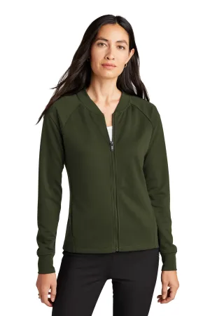 Mercer Mettle Women's Double-Knit Bomber MM3001 Townsend Green