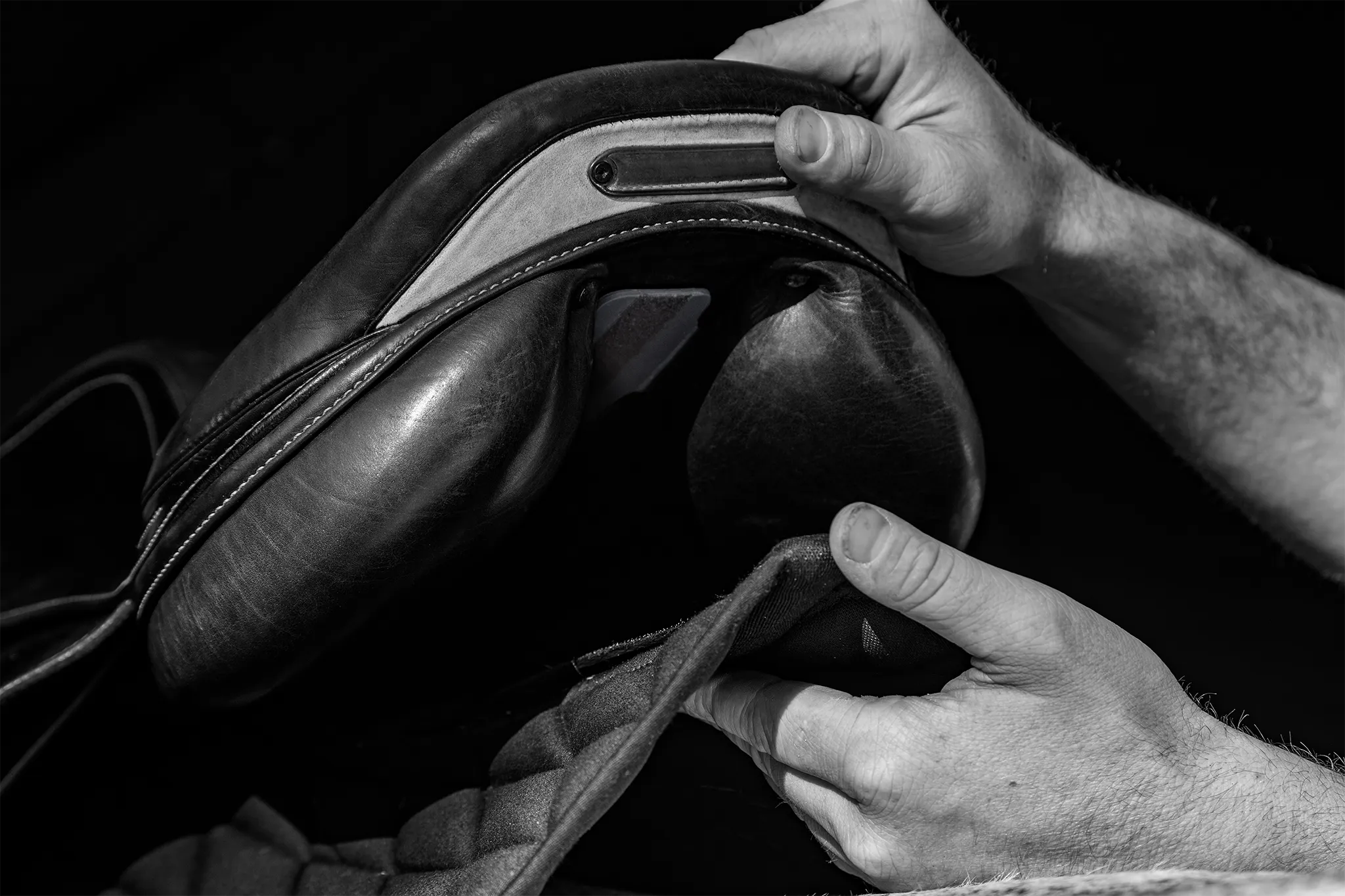MERINO STREAMLINE DRESSAGE ADJUSTER SHIM SQUARE