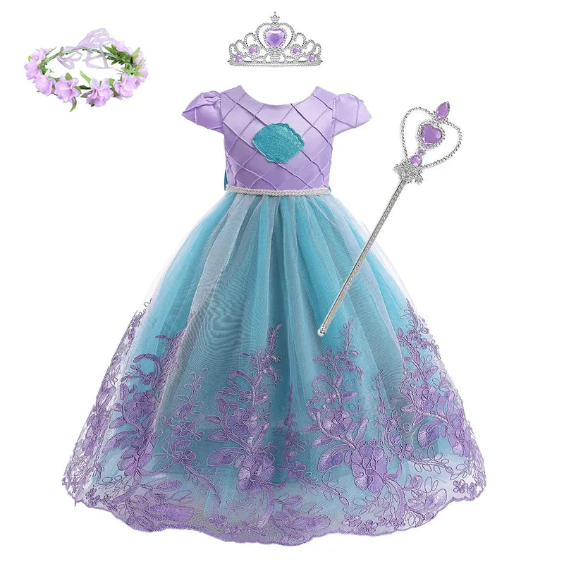 Mermaid Princess Ball Gown Costume