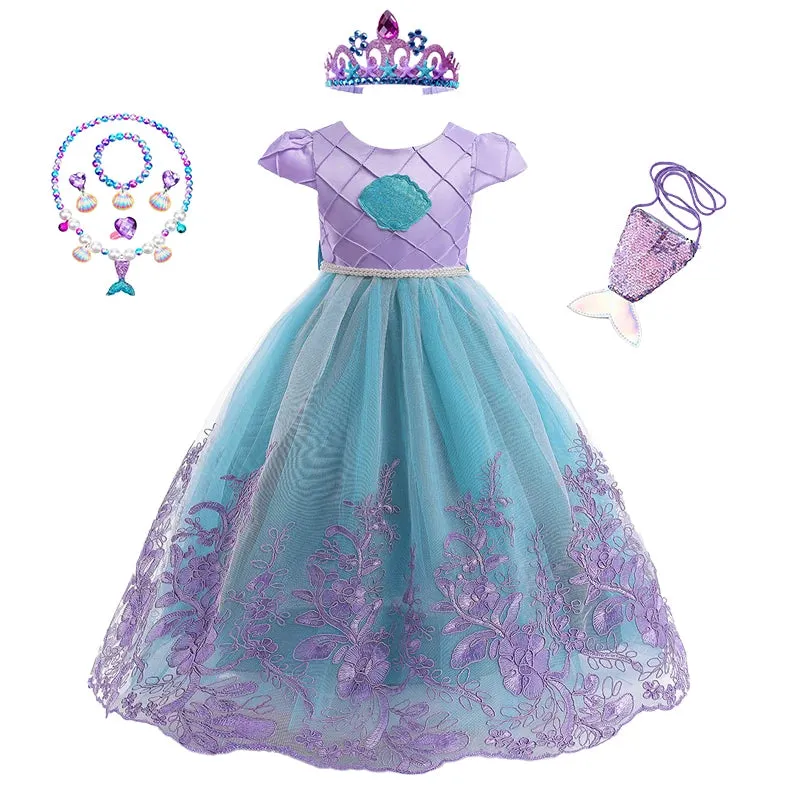 Mermaid Princess Ball Gown Costume