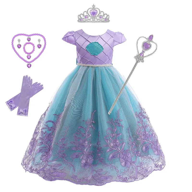 Mermaid Princess Ball Gown Costume
