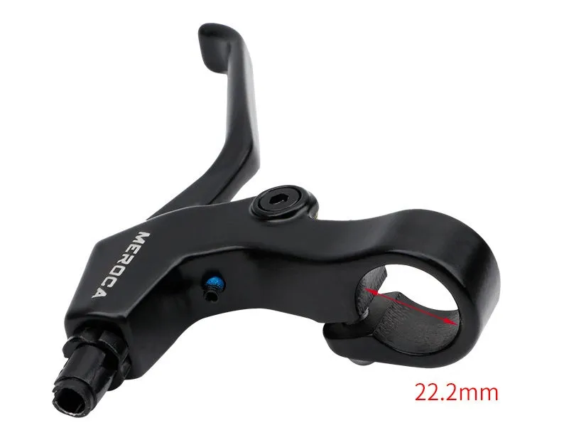 MEROCA Bike Brake Levers - Aluminum Alloy, Black