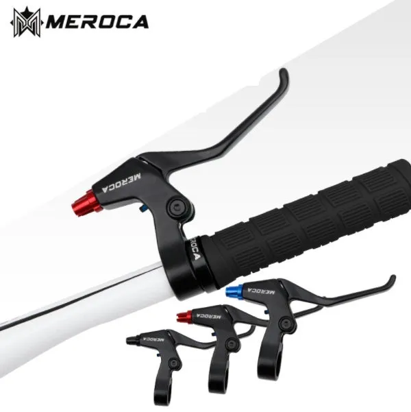 MEROCA Bike Brake Levers - Aluminum Alloy, Black