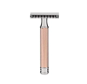 MÜHLE TRADITIONAL Safety Razor, Open Comb, Rose Gold