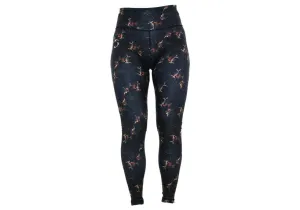 Midnight Blooms leggings with pockets