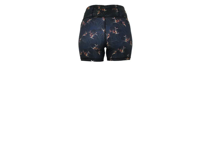 Midnight Blooms Short Shorts