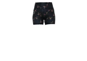Midnight Blooms Short Shorts