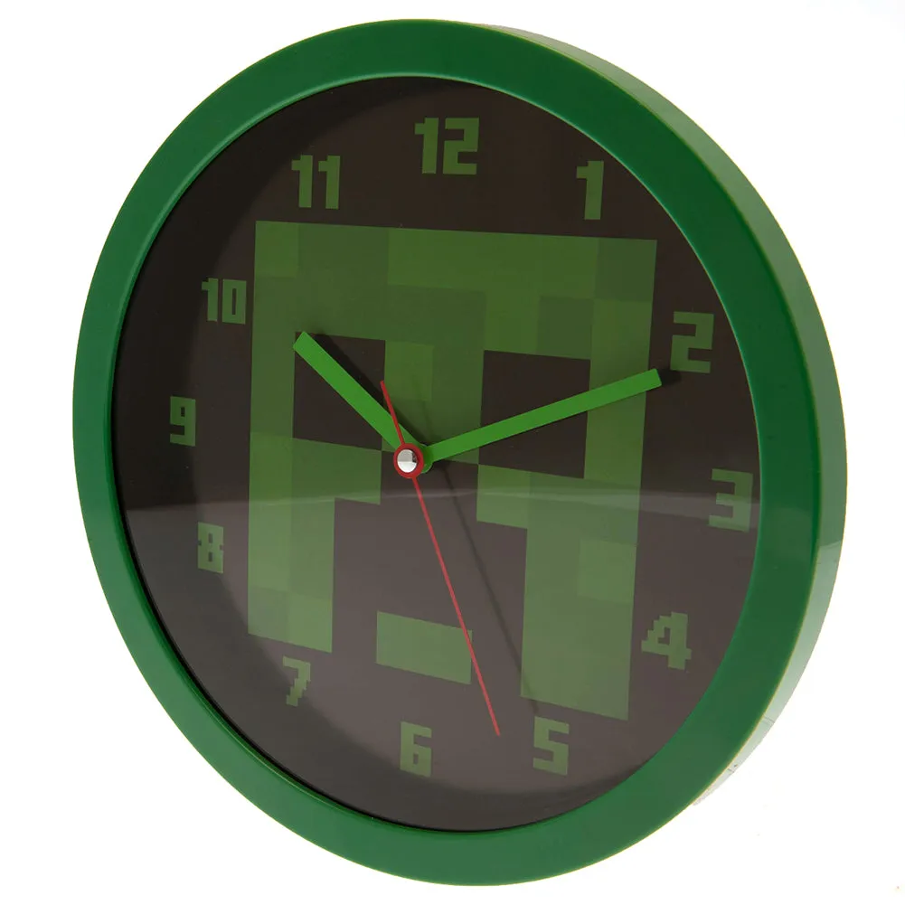 Minecraft Wall Clock