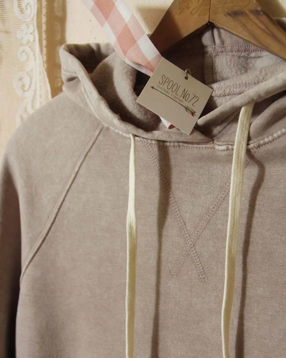 Mineral Dye Sweatshirt in Taupe