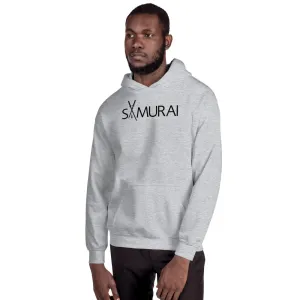 Minimal Samurai Hoodie - Grey Samurai Hoodie For Men