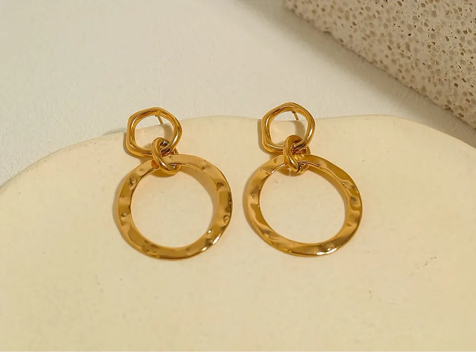 Minimalist Aura Statement Earrings