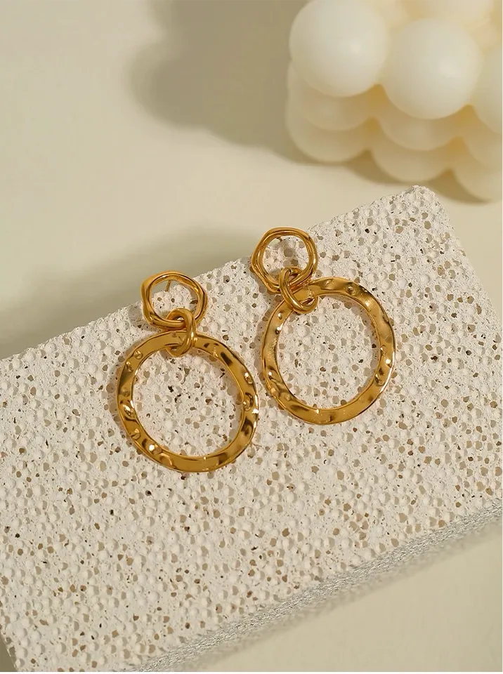 Minimalist Aura Statement Earrings