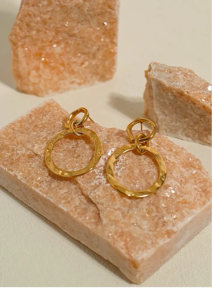Minimalist Aura Statement Earrings