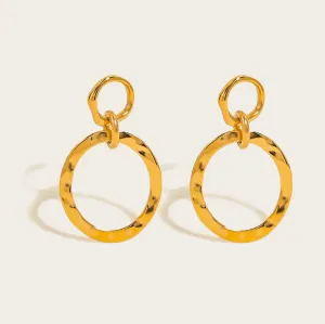 Minimalist Aura Statement Earrings