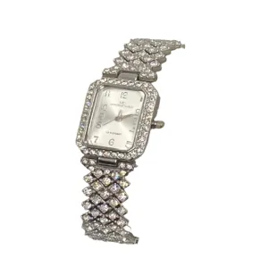 Misty Blue Ally - Rhinestone Bracelet Watch