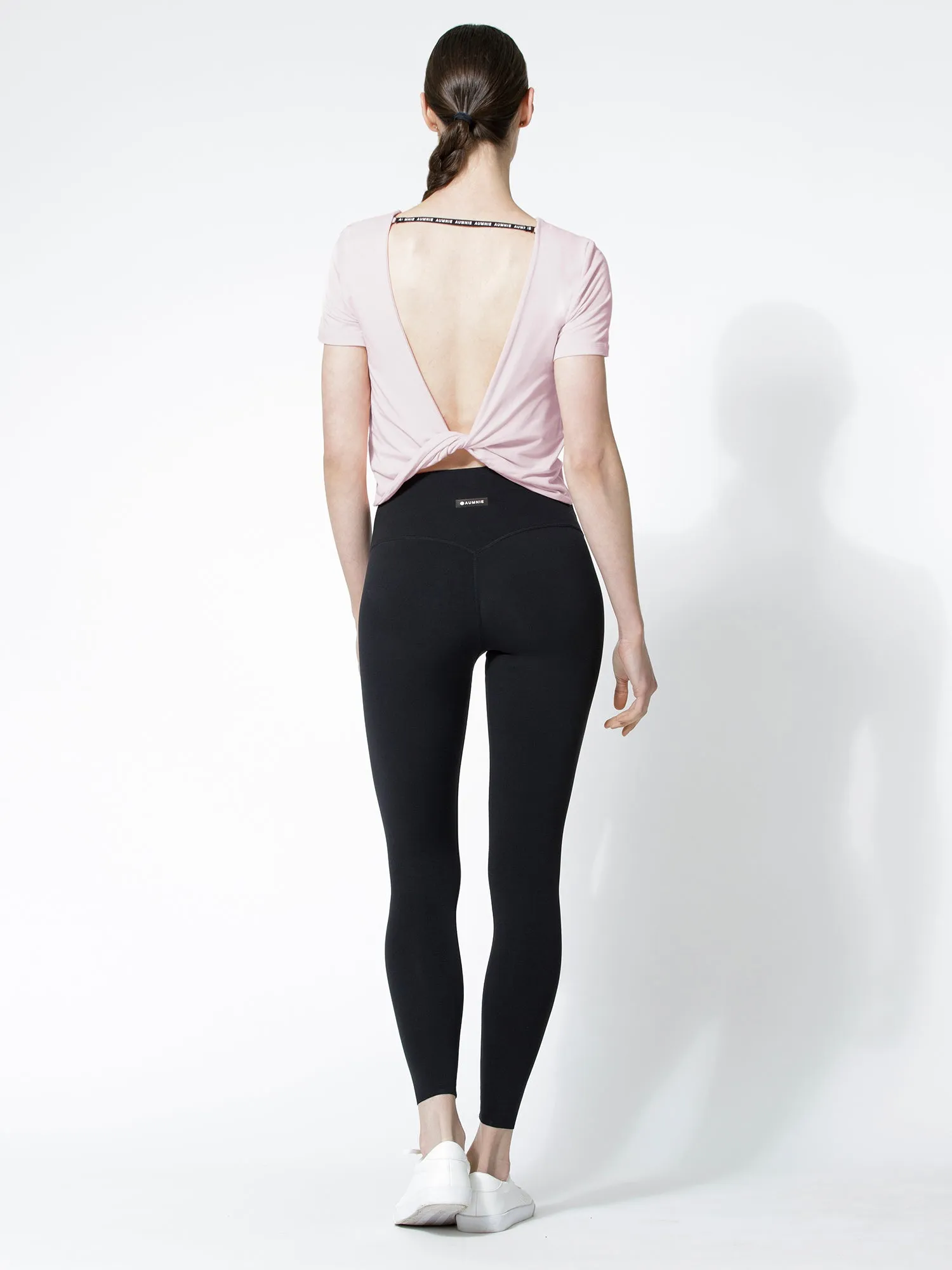 MODAL TWIST TEE, QUARTZ