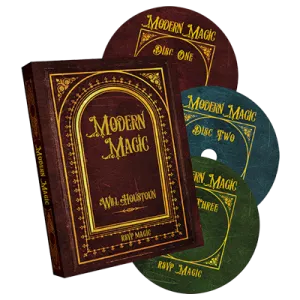 Modern Magic (3 DVD set) by Will Houstoun and RSVP Magic