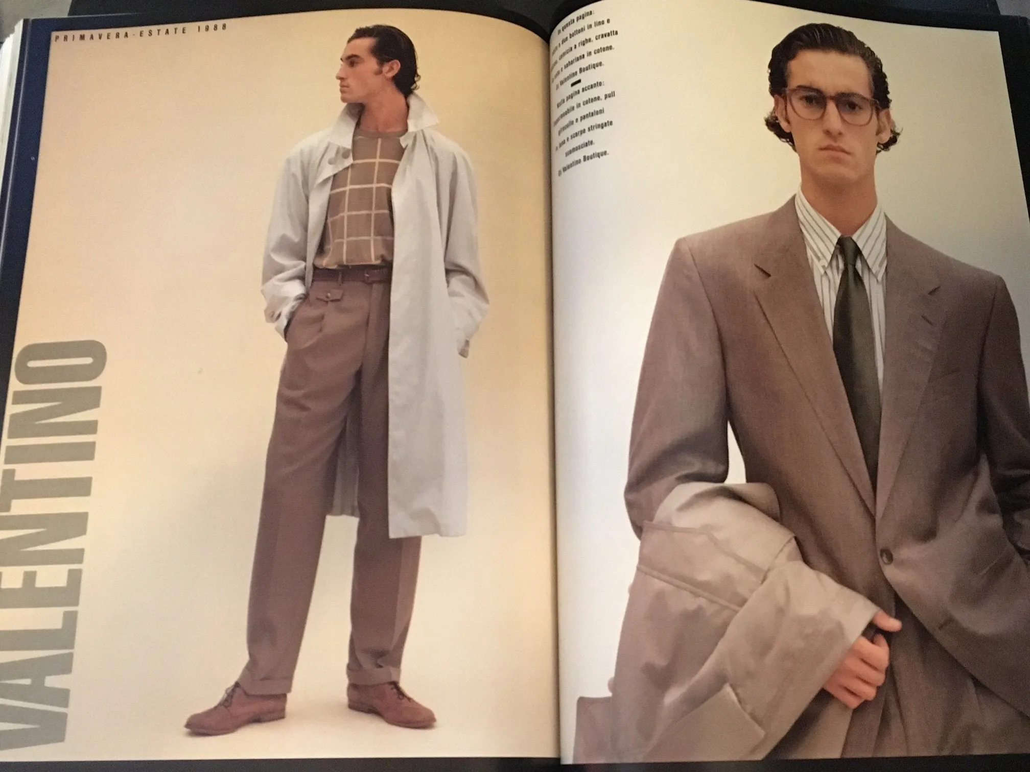 MONDO UOMO Fashion Magazine January 1988 PAOLO ROVERSI Fabrizio Ferri GIOVANNI GASTEL